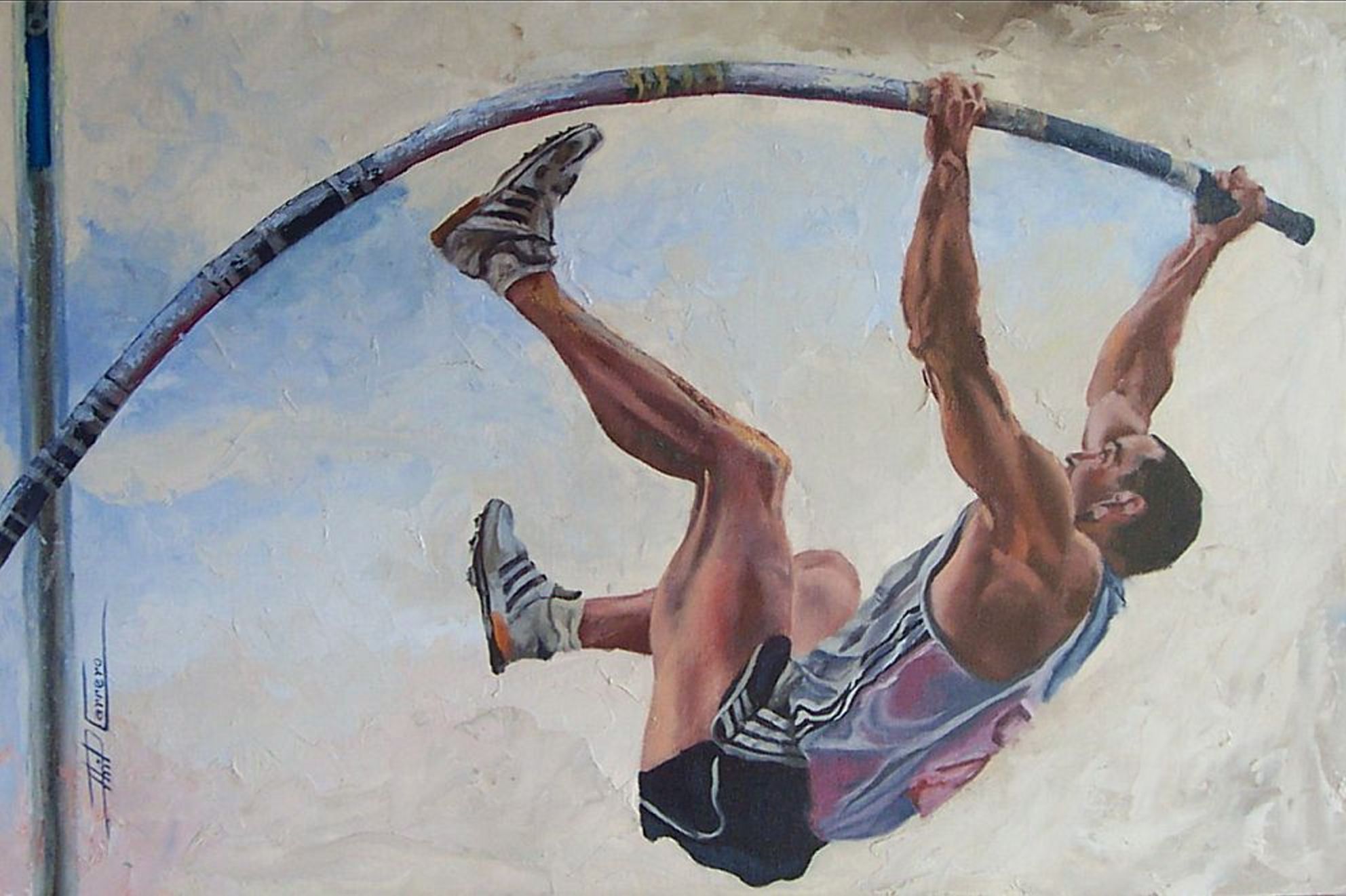 Paul Burgess, A 6M Vaulter